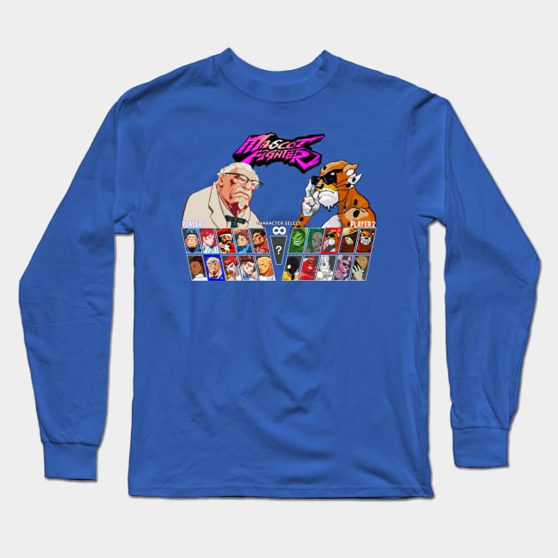 Mascot Fighter Long Sleeve T-Shirt by TGprophetdesigns